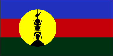 New Caledonian national flag
