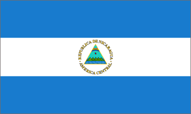 Nicaraguan national flag