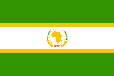 (Organization of African Unity) OAU's national flag 