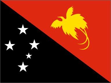 Papua New Guinean national flag 