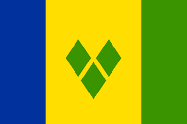Saint Vincentian & Grenadian national flag