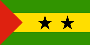 Sao Tomean & Principe national flag 