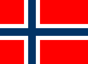 Svalbard (Norway) and Jan Mayen (Norway)'s national flag 