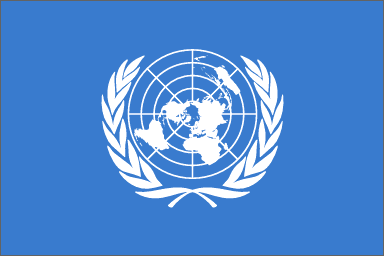United Nations's flag 