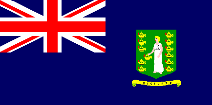 Virgin Islander (UK) national flag