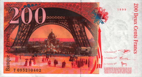 France - 200 Francs (1996) - Pick 159