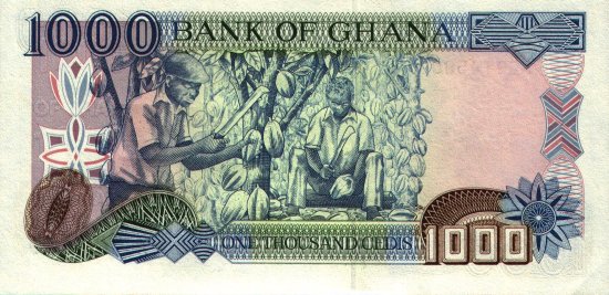 Ghana - 1,000 Cedis (1997) - Pick 32