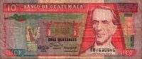 Guatemala - 10 Quetzales (1990) - Pick 75