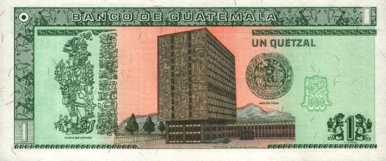 Guatemala - 1 Quetzal (1994) - Pick 90