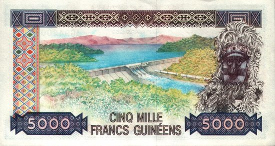 Guinea - 5,000 Francs (1985) - Pick 33