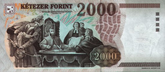 Hungary - 2,000 Forint (1998) - Pick 181