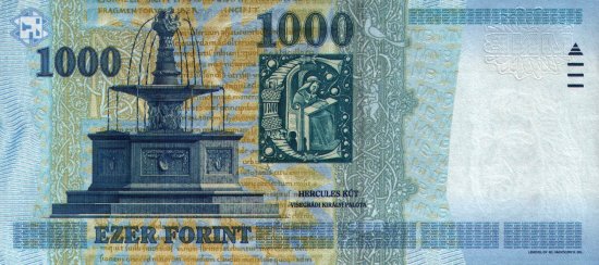 Hungary - 1,000 Forint (2000) - Pick 185