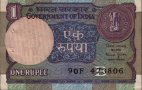 India - 1 Rupee (1983) - Pick 78a