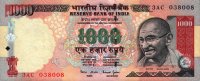 India - 1,000 Rupees (2000) - Pick 94