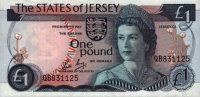 Jersey - 1 Pound (1976) - Pick 11