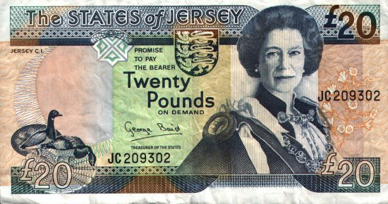 Jersey - 20 Pounds (1993) - Pick 23