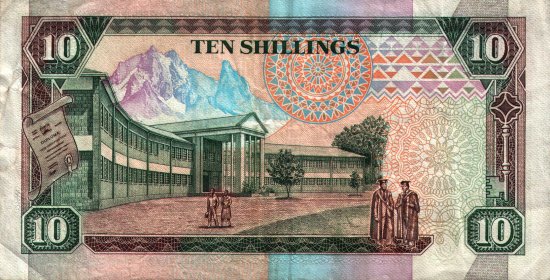 Kenya - 10 Shillings (1989 - 1994) - Pick 24