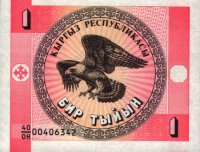 Kyrgyzstan - 1 Tyiyn (1993) - Pick 1
