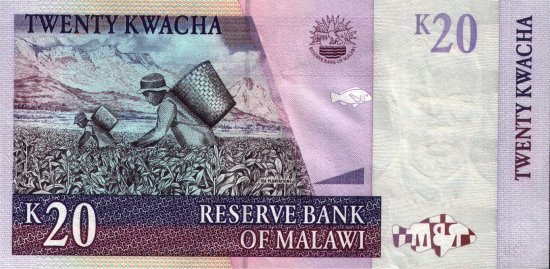 Malawi - 20 Kwacha (1997) - Pick 38
