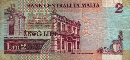 Malta - 2 Liri (1994) - Pick 41