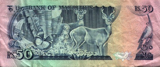 Mauritius - 50 Rupees (1986) - Pick 37