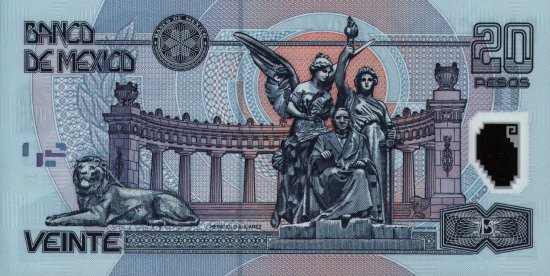 Mexico - 20 Pesos (2001) - Pick 116