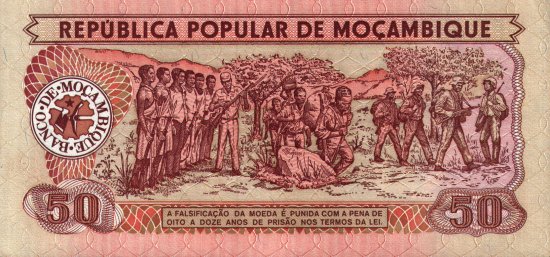 Mozambique - 50 Meticais (1986) - Pick 129