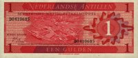Netherlands Antilles - 1 Gulden (1970) - Pick 20
