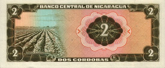 Nicaragua - 2 Cordobas (1972) - Pick 121