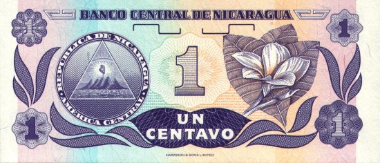 Nicaragua - 1 Centavo (1991) - Pick 167