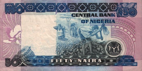 Nigeria - 50 Naira (1991 - ) - Pick 27