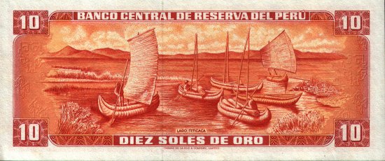 Peru - 10 Soles De Oro (1974) - Pick 112
