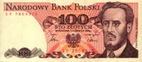 Poland - 100 Zlotych (1975 - 1988) - Pick 143