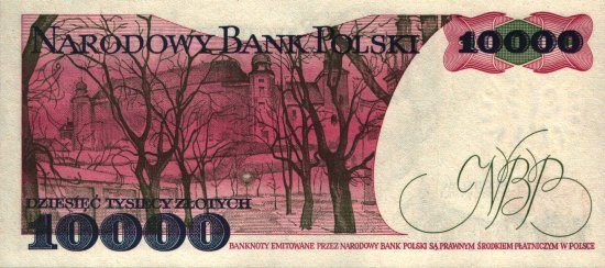 Poland - 10,000 Zlotych (1987 - 1990) - Pick 151
