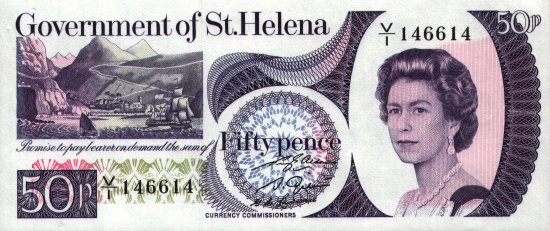 Saint Helena - 50 Pence (1979) - Pick 5