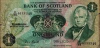 Scotland - 1 Pound (1970 - 1988) - Pick 111