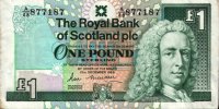 Scotland - 1 Pound (1988) - Pick 351
