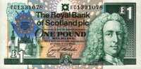 Scotland - 1 Pound (1992) - Pick 356