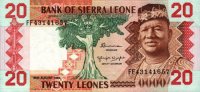 Sierra Leone - 20 Leones (1982) - Pick 14