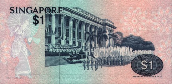 Singapore - 1 Dollar (1976) - Pick 9