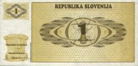 Slovenia - 1 Tolar (1990) - Pick 1