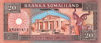 Somaliland - 20 Shillings (1994 - 1996) - Pick 3