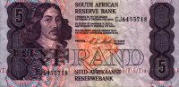 South Africa - 5 Rand (1978 - 1994) - Pick 119