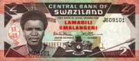 Swaziland - 2 Emalangeni (1986) - Pick 13