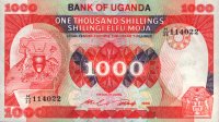 Uganda - 1,000 Shillings (1985 - 1986) - Pick 26