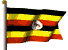 Ugandan national flag