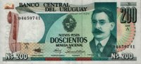 Uruguay - 200 Nuevo Pesos (1986) - Pick 66