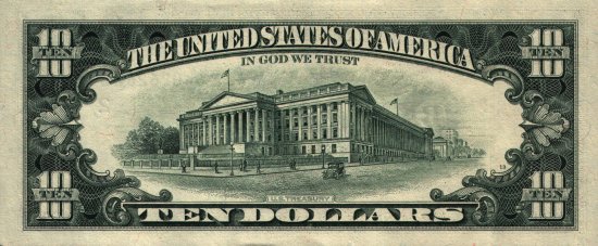 United States of America - 10 Dollars (1993) - Pick 492