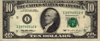 United States of America - 10 Dollars (1995) - Pick 499
