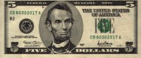 United States of America - 5 Dollars (2001) - Pick 510